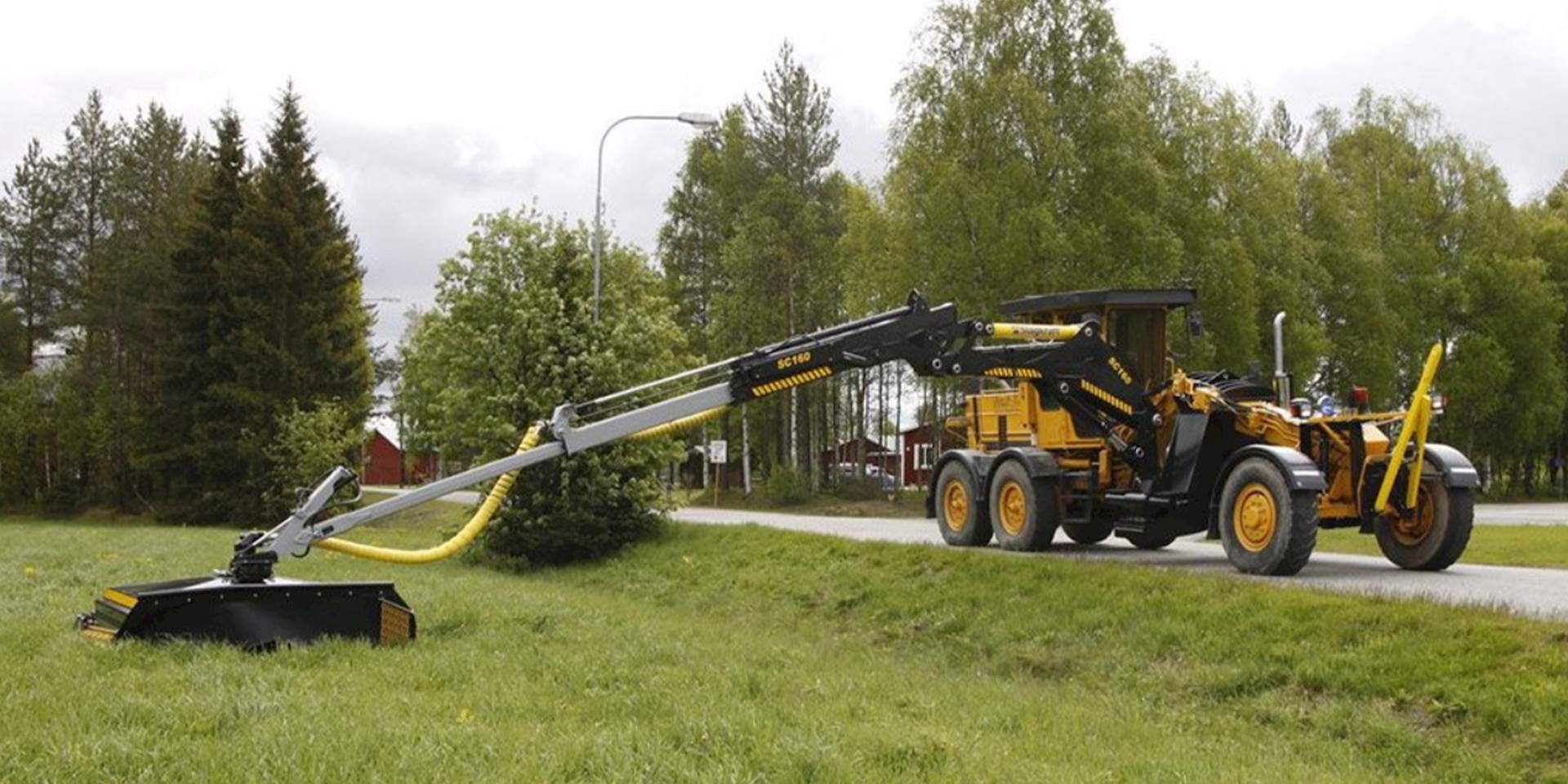 Slagkraft krūmu pļaujmašīnas